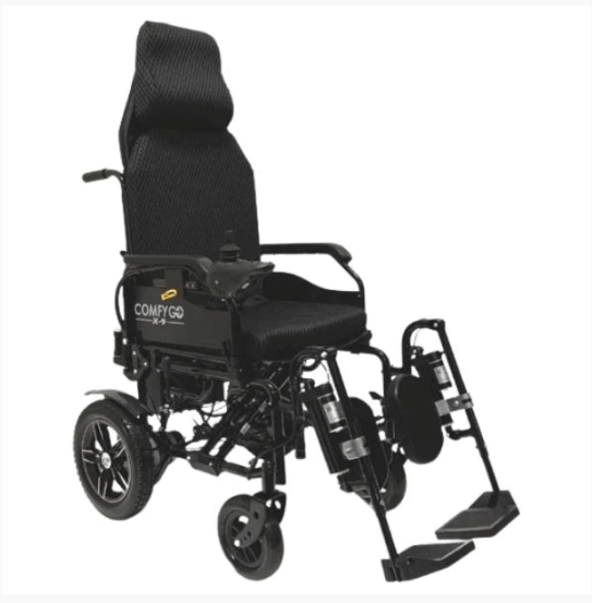 ComfyGO X-9 Reclining Powerful, and Versatile Wheelchairs - Comfortable-Chicken Pieces